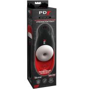 PDX ELITE – MASTURBADOR STROKER FAP-O-MATIC PRO CON BASE PARA TESTICULOS