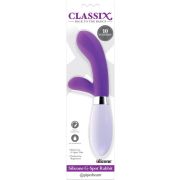 CLASSIX – VIBRADOR RABBIT PUNTO G SILICONA MORADO