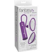 FANTASY FOR HER – KIT BOMBA DE SUCCION PARA CLITORIS RECARGABLE TALLA S/L