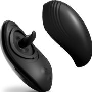 SIR RICHARDS – ESTIMULADOR ANAL RIM JOY VIBRADOR  SILICONA NEGRO