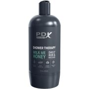 PDX PLUS – MASTURBADOR STROKER DISEÑO DISCRETO DE BOTE CHAMPU MILK ME HONEY