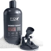 PDX PLUS – MASTURBADOR STROKER DISEÑO DISCRETO DE BOTE CHAMPU SOOTHING SCRUB CARAMELO