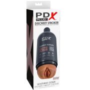 PDX PLUS – MASTURBADOR STROKER DISEÑO DISCRETO DE BOTE CHAMPU SOOTHING SCRUB CARAMELO