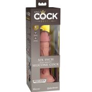 KING COCK – ELITE DILDO REALISTICO SILICONA 15.2 CM