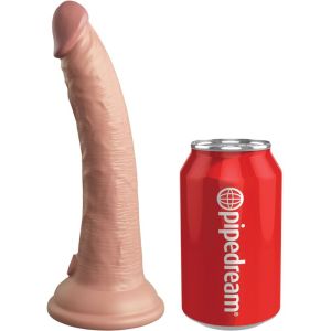 KING COCK – ELITE DILDO REALISTICO SILICONA 17.8 CM