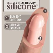 KING COCK – ELITE DILDO REALISTICO SILICONA 17.8 CM