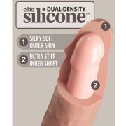 KING COCK – ELITE DILDO REALISTICO SILICONA 20.3 CM