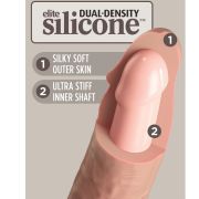 KING COCK – ELITE DILDO REALISTICO SILICONA 23 CM