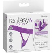 FANTASY FOR HER – ARNES MARIPOSA G-SPOT CON VIBRADOR, RECARGABLE  CONTROL REMOTO VIOLETA