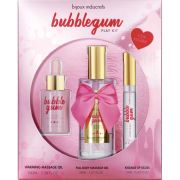 BIJOUX – INDISCRETS BUBBLEGUM PLAY KIT CON ACEITE GEL  BRILLO DE LABIOS