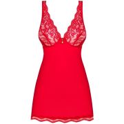 OBSESSIVE – BABYDOLL Y TANGA LUVAE ROJO S/M