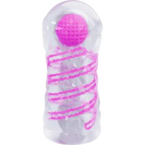 PRETTY LOVE – MASTURBADOR MASCULINO FANTASY ESPIRAL INTERNA Y BOLAS TRANSPARENTE