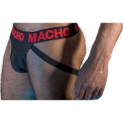 MACHO – MX26X2 JOCK NEGRO/ROJO XL