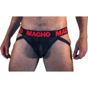 MACHO – MX26X2 JOCK NEGRO/ROJO XL