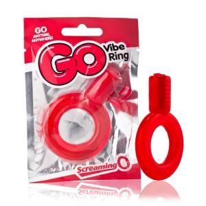 SCREAMING O – ANILLO VIBRADOR GO ROJO