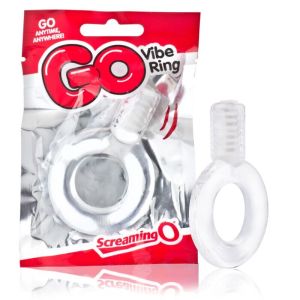 SCREAMING O – ANILLO VIBRADOR GO TRANSPARENTE