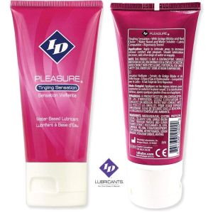 ID PLEASURE – LUBRICANTE BASE AGUA TINGING SENSATION TRAVEL TUBE 60 ML