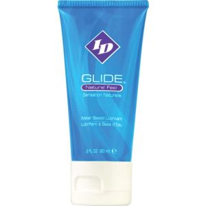 ID GLIDE – LUBRICANTE BASE AGUA ULTRA LONG LASTING TRAVEL TUBE 60 ML