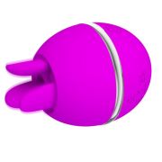 PRETTY LOVE – VIBRADOR DE SILICONA REDONDO GEMINI BALL MORADO