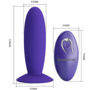 PRETTY LOVE – YOUTH PLUG ANAL VIBRADOR CONTROL REMOTO VIOLETA