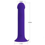 PRETTY LOVE – MURRAY YOUTH DILDO VIBRADOR  RECARGABLE VIOLETA