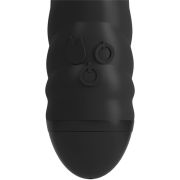 ADRIEN LASTIC – TWISTER MASAJEADOR VIBRADOR Y ROTADOR RABBIT NEGRO