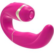 ADRIEN LASTIC – MYG SUCCIONADOR CLITORIS Y ESTIMULADOR G-SPOT ROSA