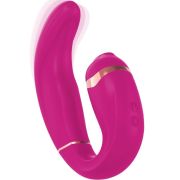 ADRIEN LASTIC – MYG SUCCIONADOR CLITORIS Y ESTIMULADOR G-SPOT ROSA