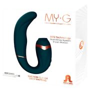 ADRIEN LASTIC – MYG SUCCIONADOR CLITORIS Y ESTIMULADOR G-SPOT VERDE OSCURO