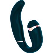 ADRIEN LASTIC – MYG SUCCIONADOR CLITORIS Y ESTIMULADOR G-SPOT VERDE OSCURO