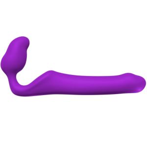 ADRIEN LASTIC – QUEENS STRAP-ON FLEXIBLE VIOLETA TALLA M