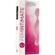 FEMINTIMATE – MASAJEADOR UNIVERSAL VIBRADOR SILICONA ROSA