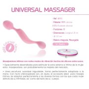 FEMINTIMATE – MASAJEADOR UNIVERSAL VIBRADOR SILICONA ROSA