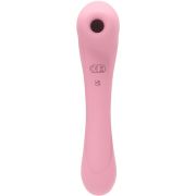 FEMINTIMATE – DAISY MASSAGER SUCCIONADOR Y VIBRADOR ROSA