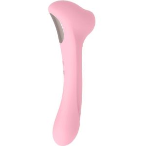 FEMINTIMATE – DAISY MASSAGER SUCCIONADOR Y VIBRADOR ROSA