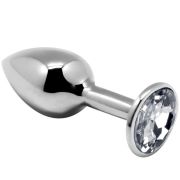 ALIVE – ANAL PLEASURE MINI PLUG METAL BLANCO TALLA L