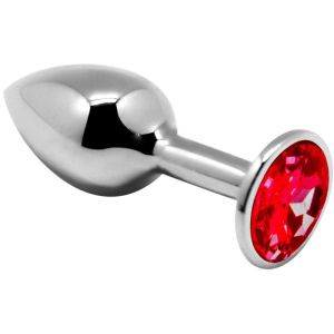 ALIVE – ANAL PLEASURE MINI PLUG METAL ROJO TALLA L