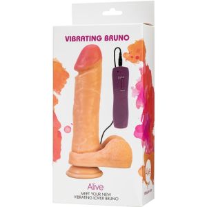 ALIVE – BRUNO PENE REALISTICO VIBRADOR 22 CM