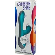 ALIVE – CARIBBEAN SHINE VIBRADOR  SUCCIONADOR AZUL