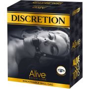 ALIVE – DISCRETION MORDAZA TRANSPIRABLE NEGRO