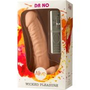 ALIVE – DR. NO PENE REALISTICO VIBRADOR 18 CM