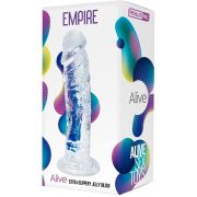 ALIVE – EMPIRE PENE REALISTICO TRANSPARENTE 19.3 CM