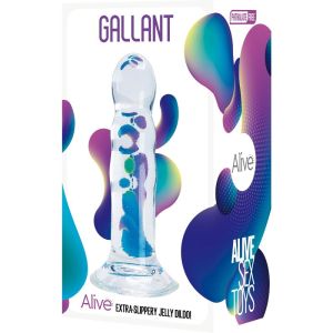 ALIVE – GALLANT PENE REALISTICO TRANSPARENTE 14 CM