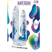 ALIVE – IMPERIUM PENE REALISTICO DOBLE TRANSPARENTE 12/14 CM