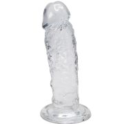 ALIVE – MAJESTIC PENE REALISTICO TRANSPARENTE 14.7 CM