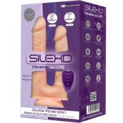 SILEXD – MODELO 1 PENE REALISTICO DOBLE PENETRACION VIBRADOR SILICONA PREMIUM SILEXPAN CONTROL REMOTO 17.5 / 19.5 CM