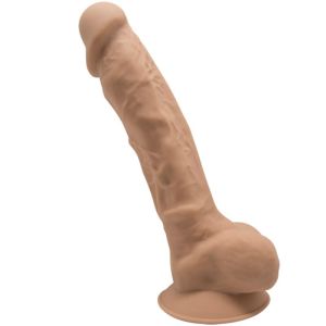 SILEXD – MODELO 1 PENE REALISTICO SILICONA PREMIUM SILEXPAN CARAMELO 17.5 CM