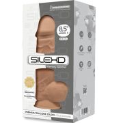 SILEXD – MODELO 1 PENE REALISTICO SILICONA PREMIUM SILEXPAN CARAMELO 21.5 CM