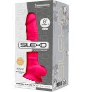 SILEXD – MODELO 1 PENE REALISTICO SILICONA PREMIUM SILEXPAN FUCSIA 20 CM