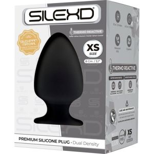 SILEXD – MODELO 1 PLUG ANAL SILICONA PREMIUM SILEXPAN PREMIUM TERMORREACTIVO TALLA XS